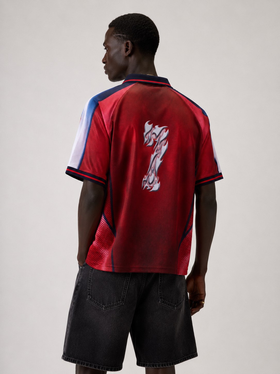England '06 Halftone Football Shirt