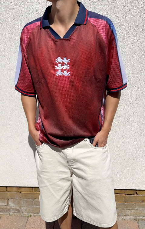 England '06 Halftone Football Shirt